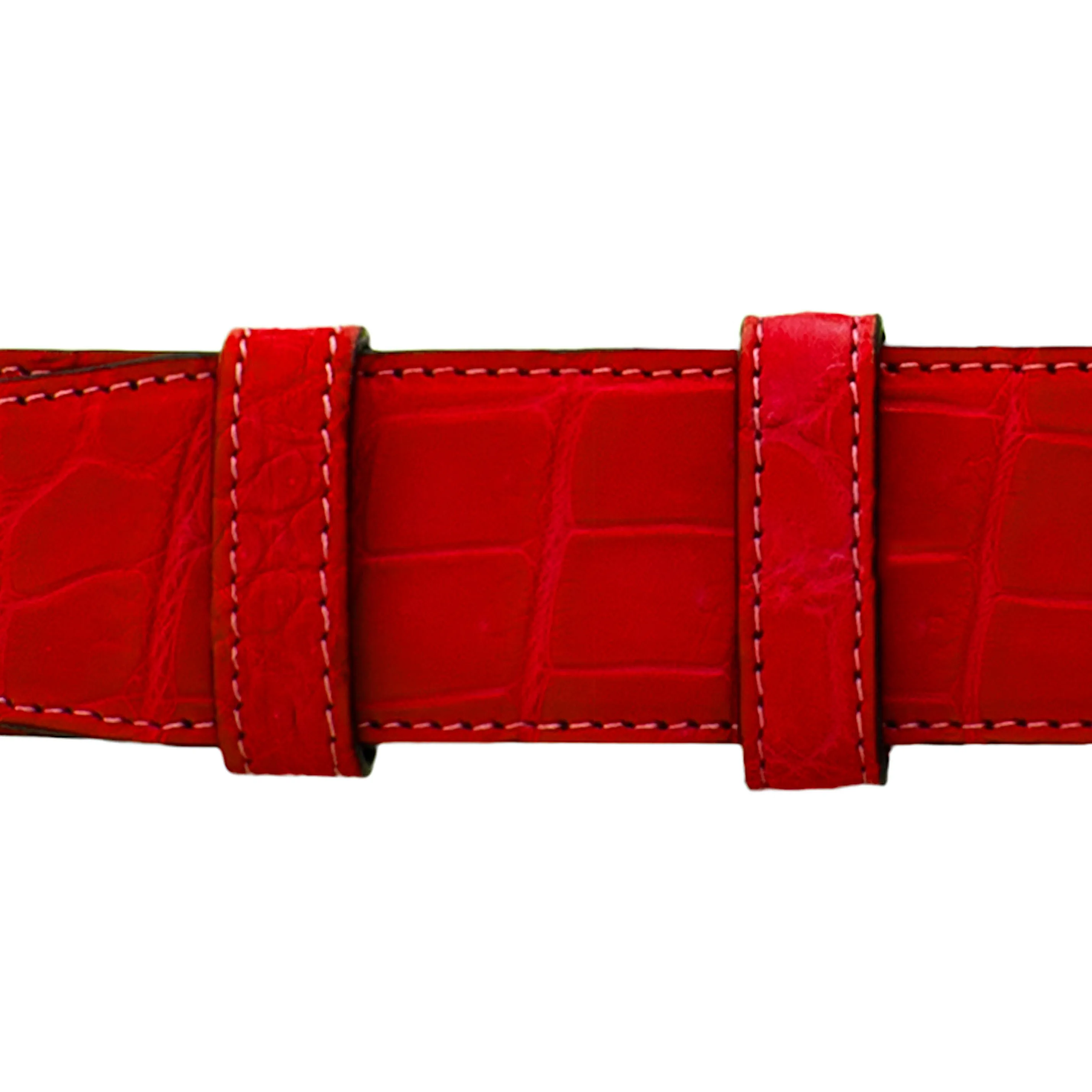 1 1/2" Candy Seasonal Belt with Austin Casual Buckle in Brass