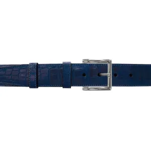 1 1/2" Royal Seasonal Belt with Regis Dress Buckle in Polished Nickel