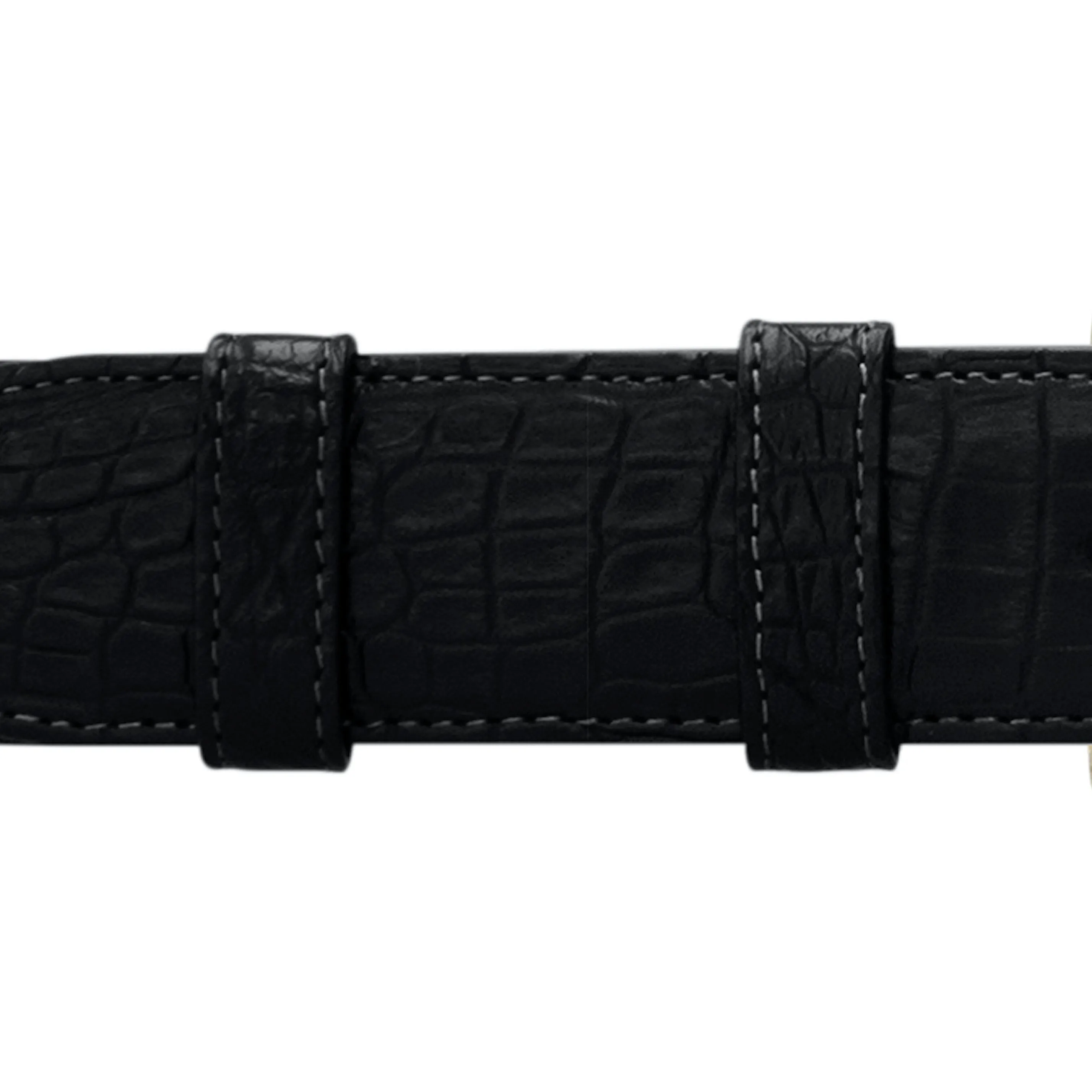 1 1/4" Raven Classic Belt with Oxford Cocktail Buckle in Matt Nickel