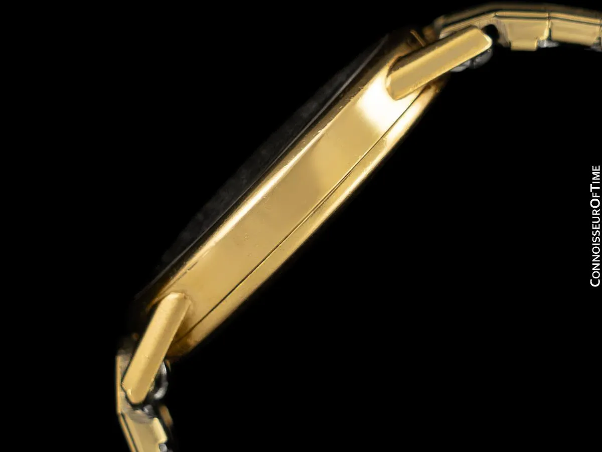 1960's Asprey Baume & Mercier Vintage 18K Gold Watch - OWNED & WORN BY JERRY LEWIS