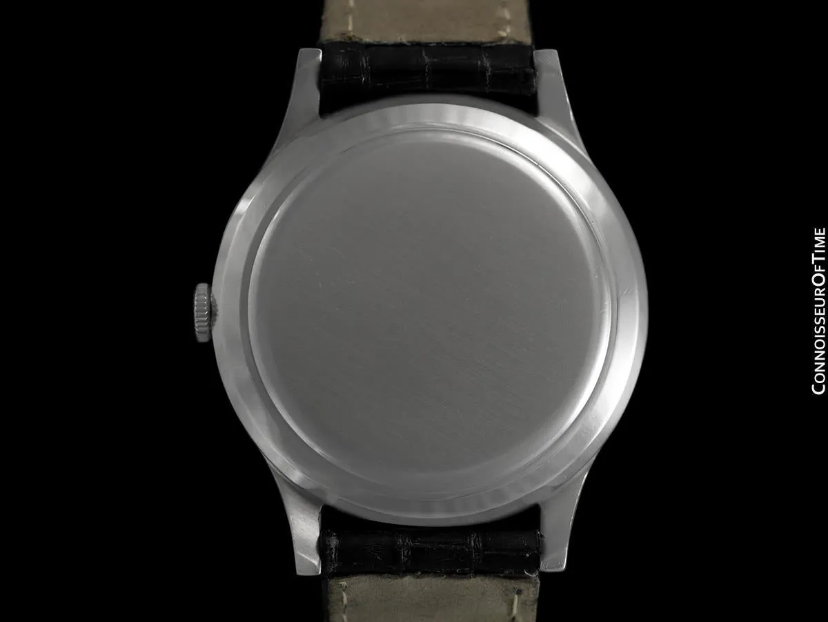 1963 IWC Vintage Mens Watch, Cal. 8531 Automatic with Date, Stainless Steel - Rare Oversized Example