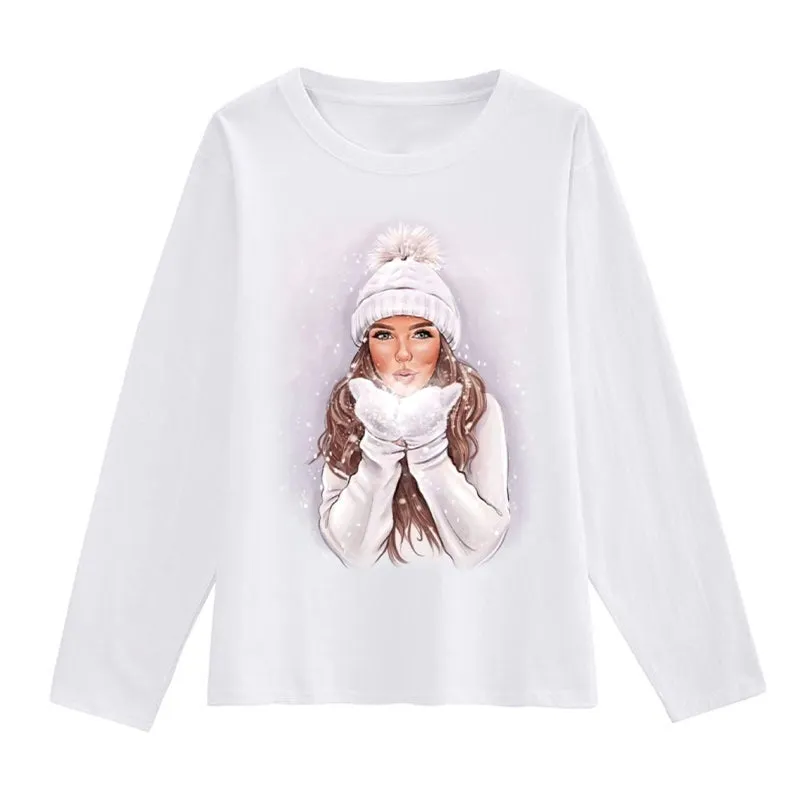 2022 White Christmas Women's T-Shirts