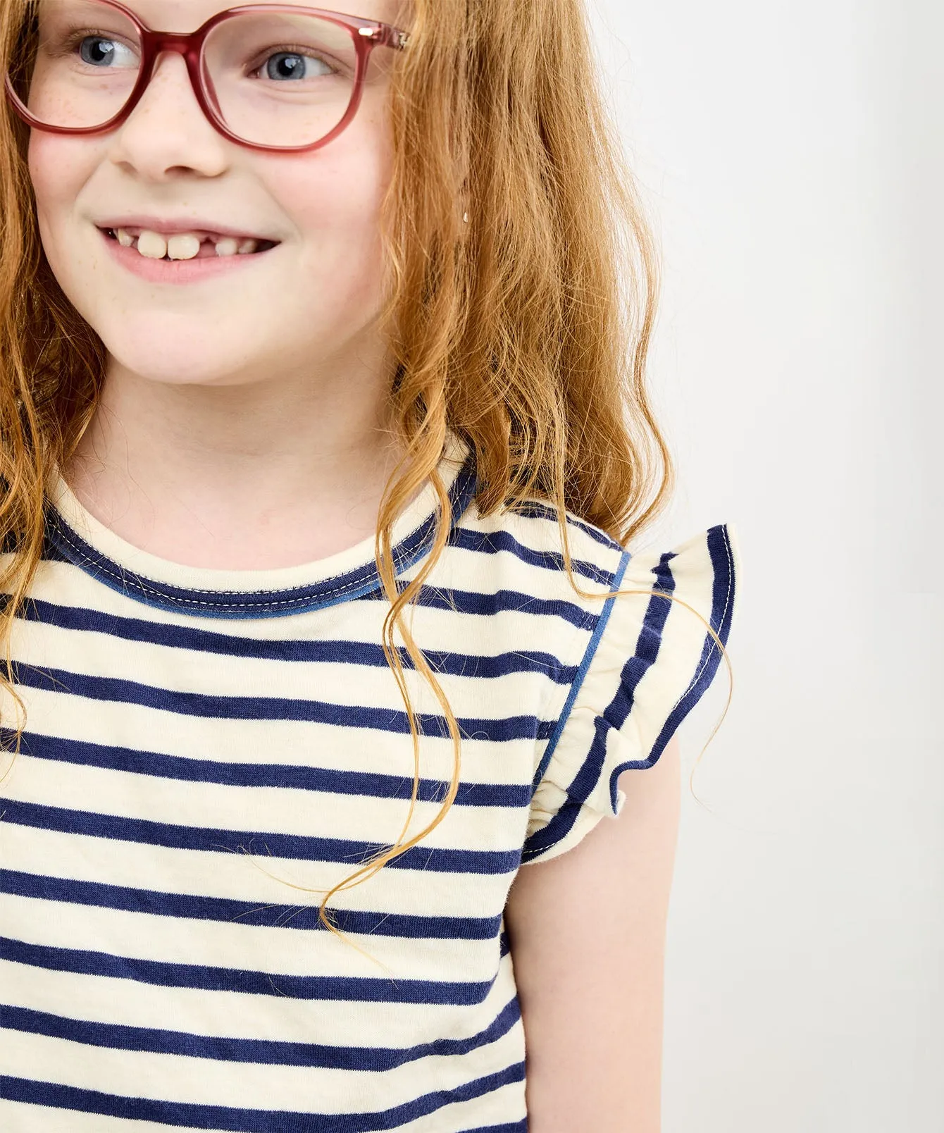 Adrian Shirt, Navy Stripe