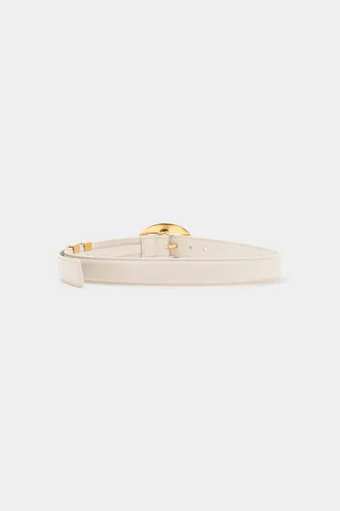 ALTUZARRA VINTAGE BRASS BUCKLE BELT
