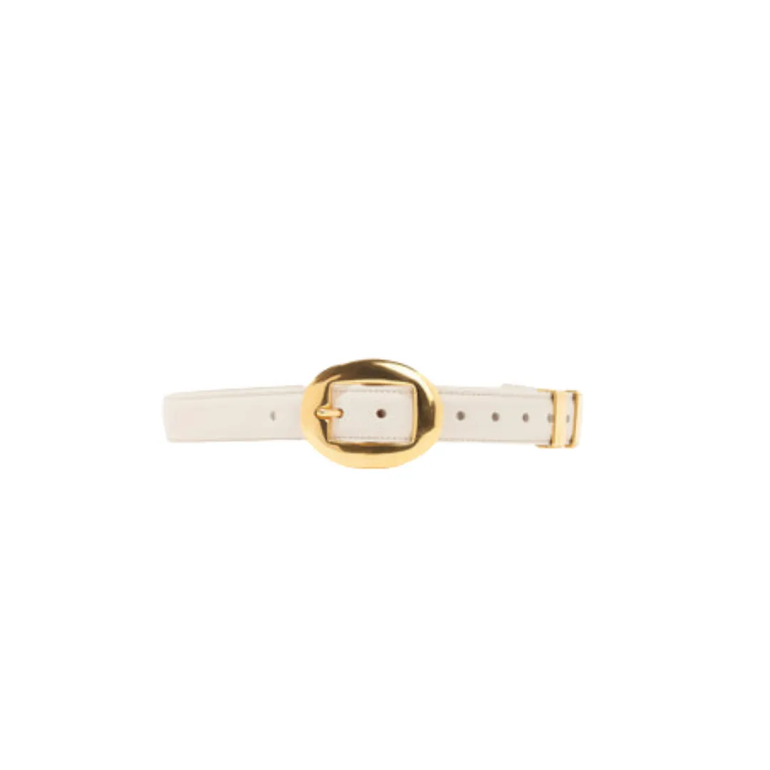 ALTUZARRA VINTAGE BRASS BUCKLE BELT