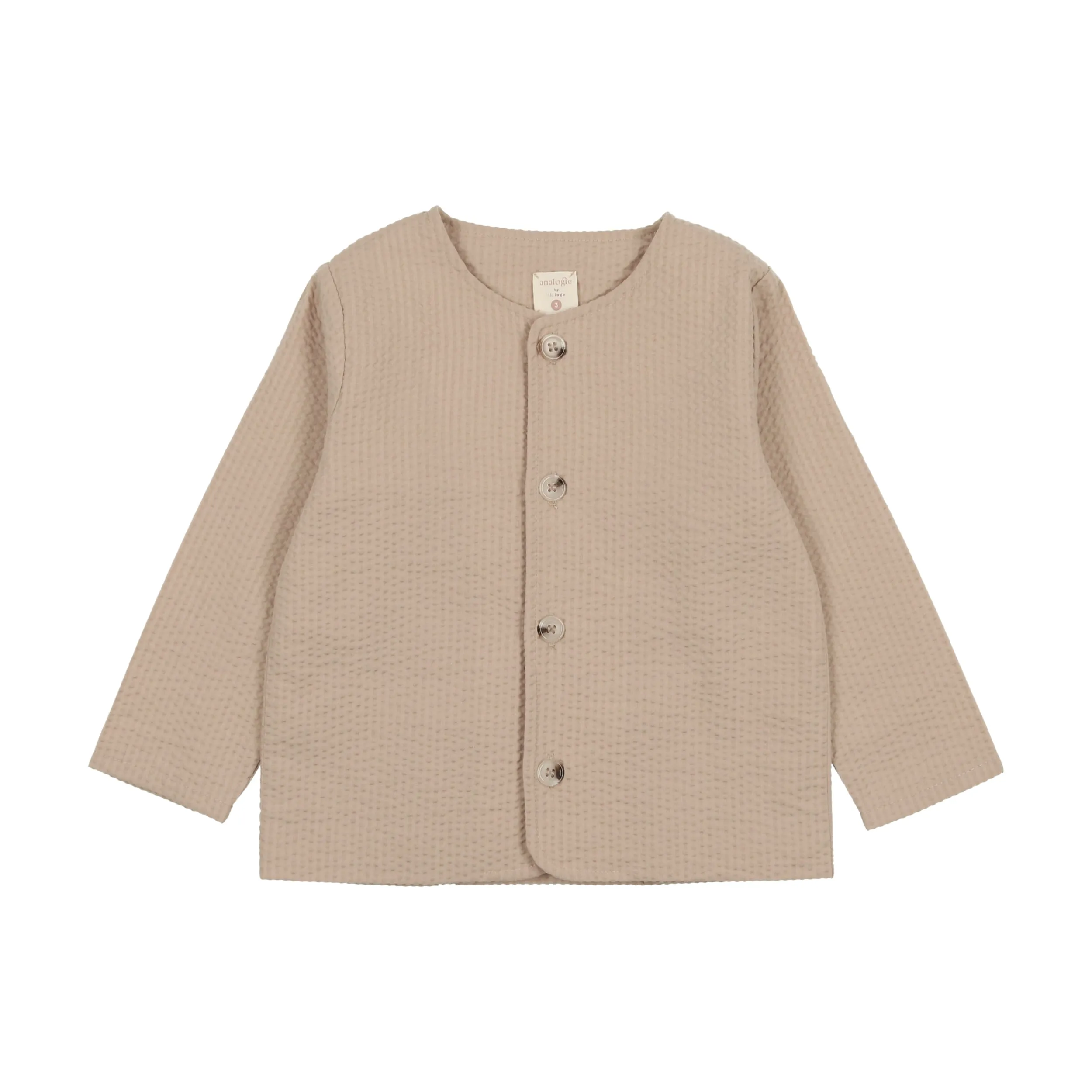Analogie Seersucker Suit - Taupe