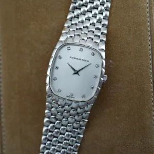 Audemars Piguet White Gold Bracelet Watch (New Arrival)