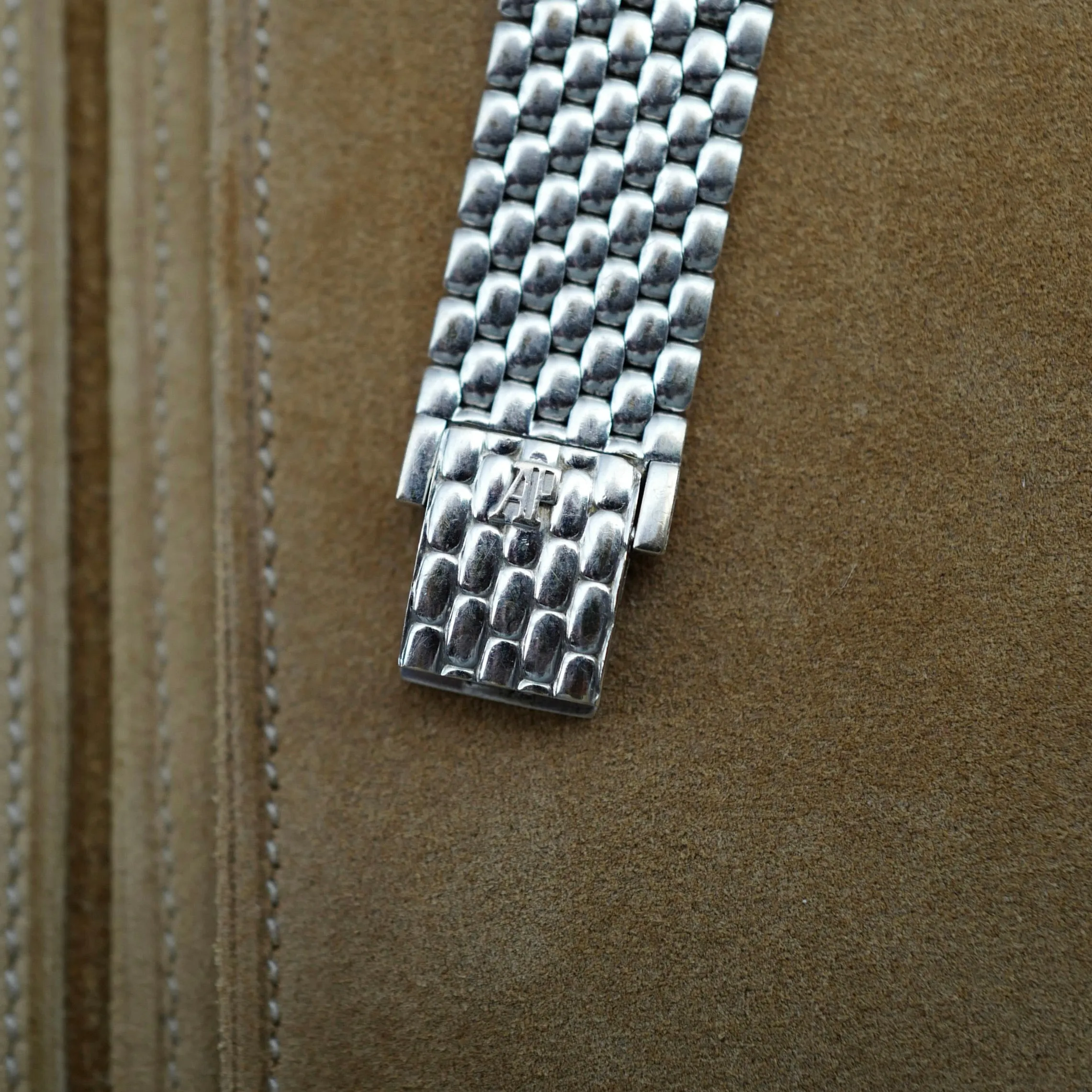 Audemars Piguet White Gold Bracelet Watch (New Arrival)