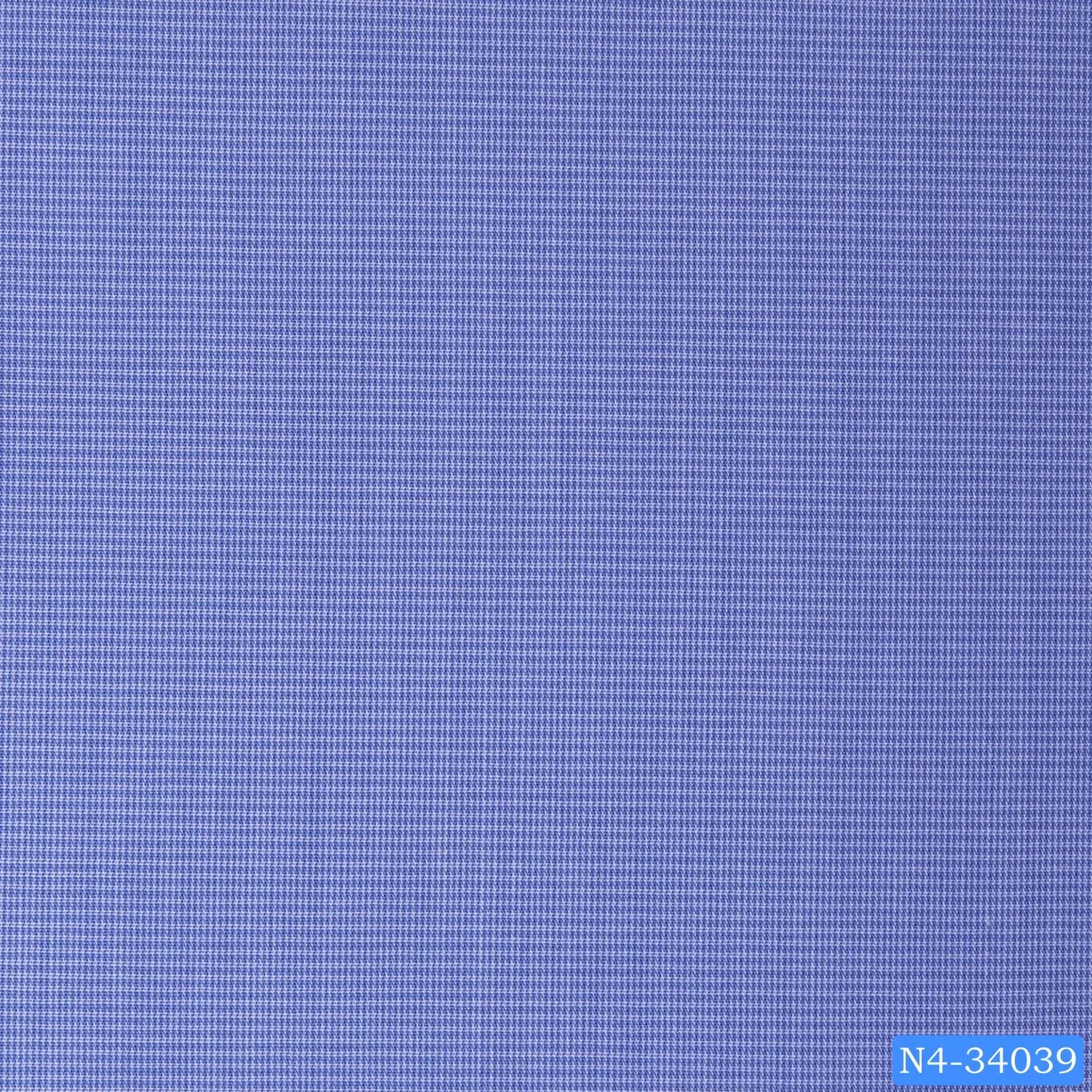 Azure Blue Micro Pin Shirt