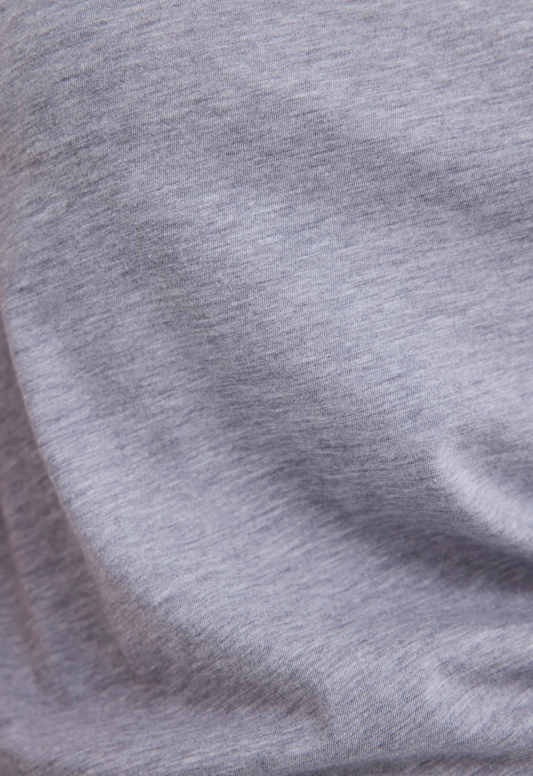 Baby Cotton Tee - Grey Marle