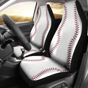 Baseball - Car Seat Cover - (Set of 2)