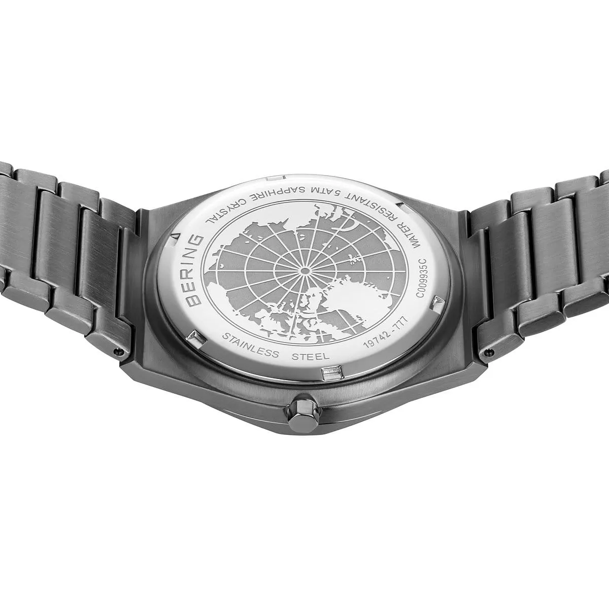 BERING Classic 42mm Brushed Grey Men's Watch 19742-777