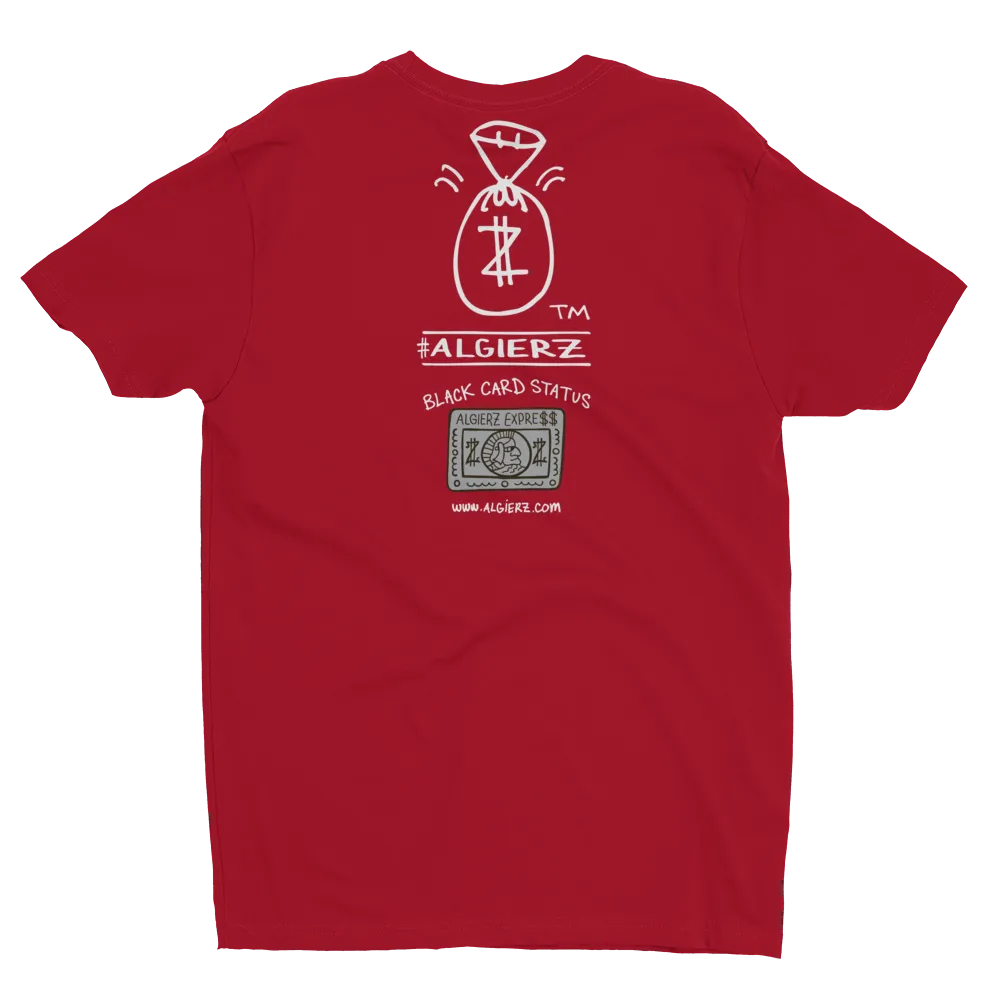 Black Card Status (red) T-Shirt