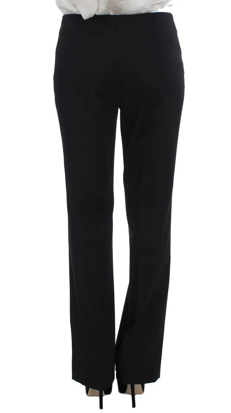 Black Lace Stretch Suit