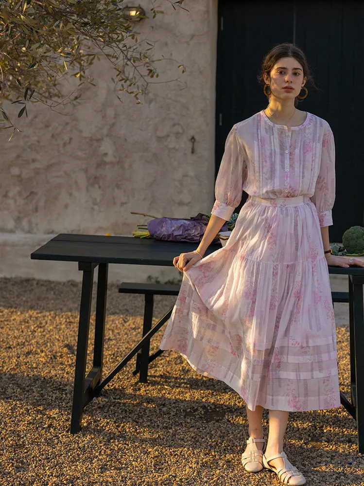 Blush Harvest Serenade Two-piece Set