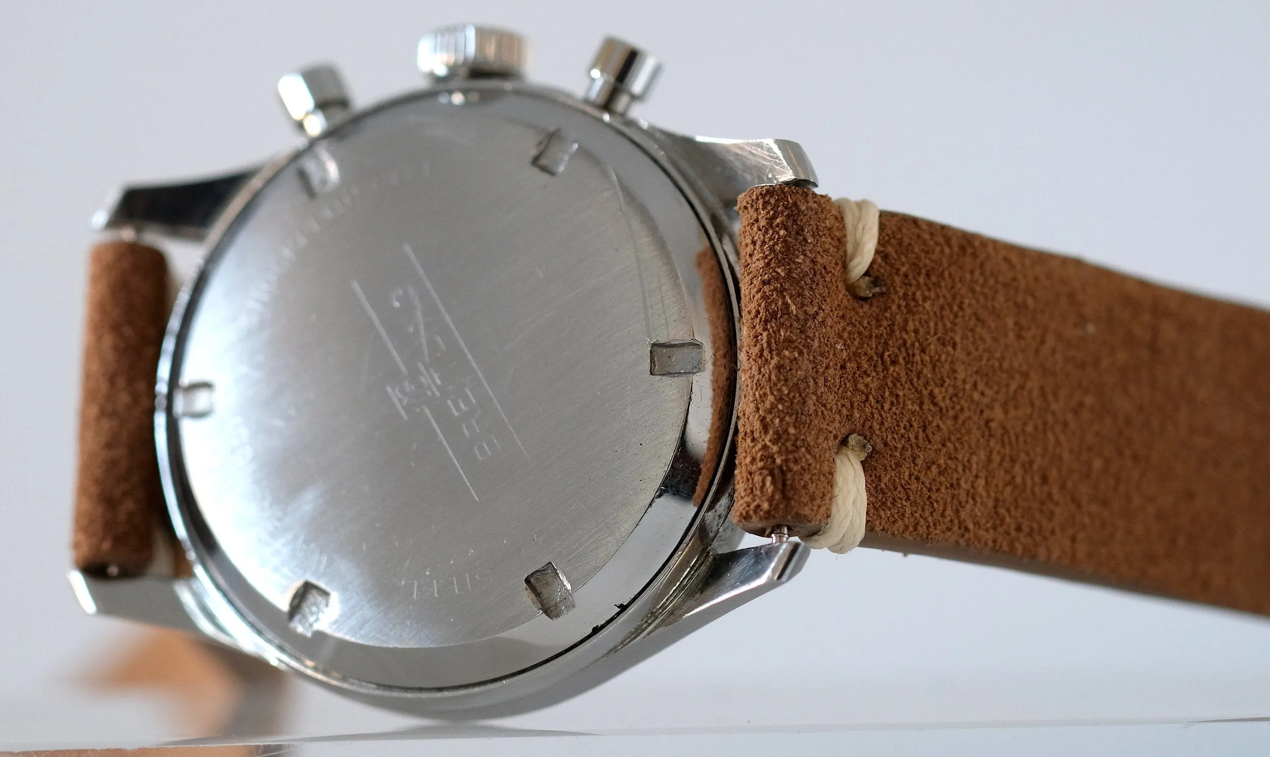 Breitling Silver Chronograph Ref. 765