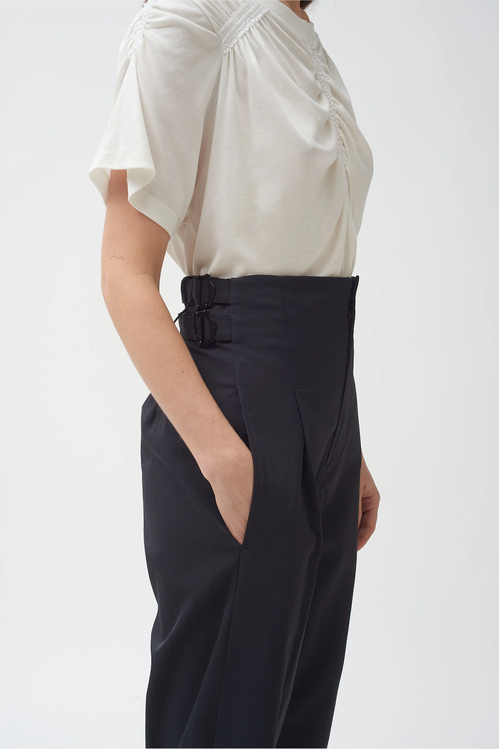 Buckle Pant - Black -last one !