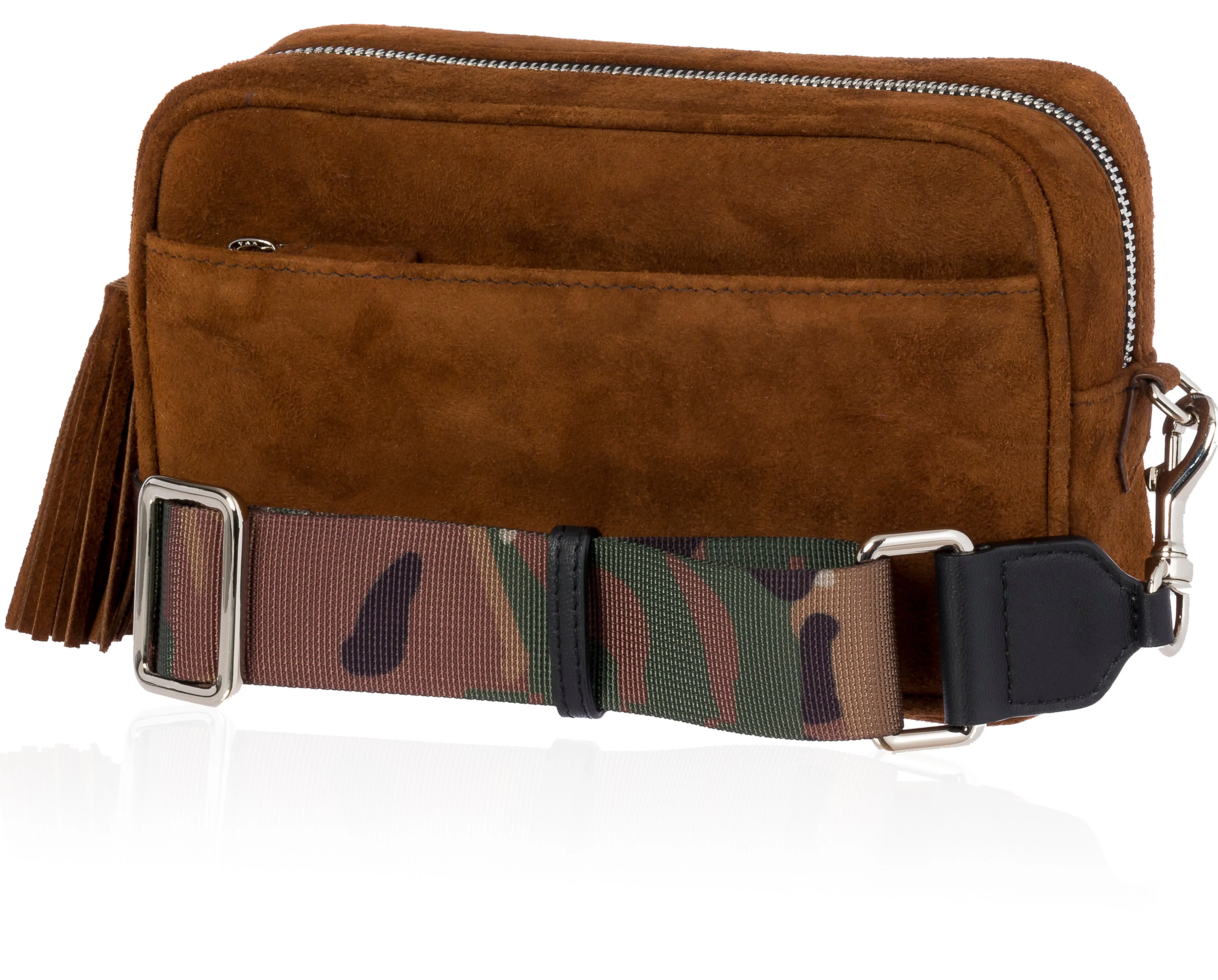 Camel Suede Bag