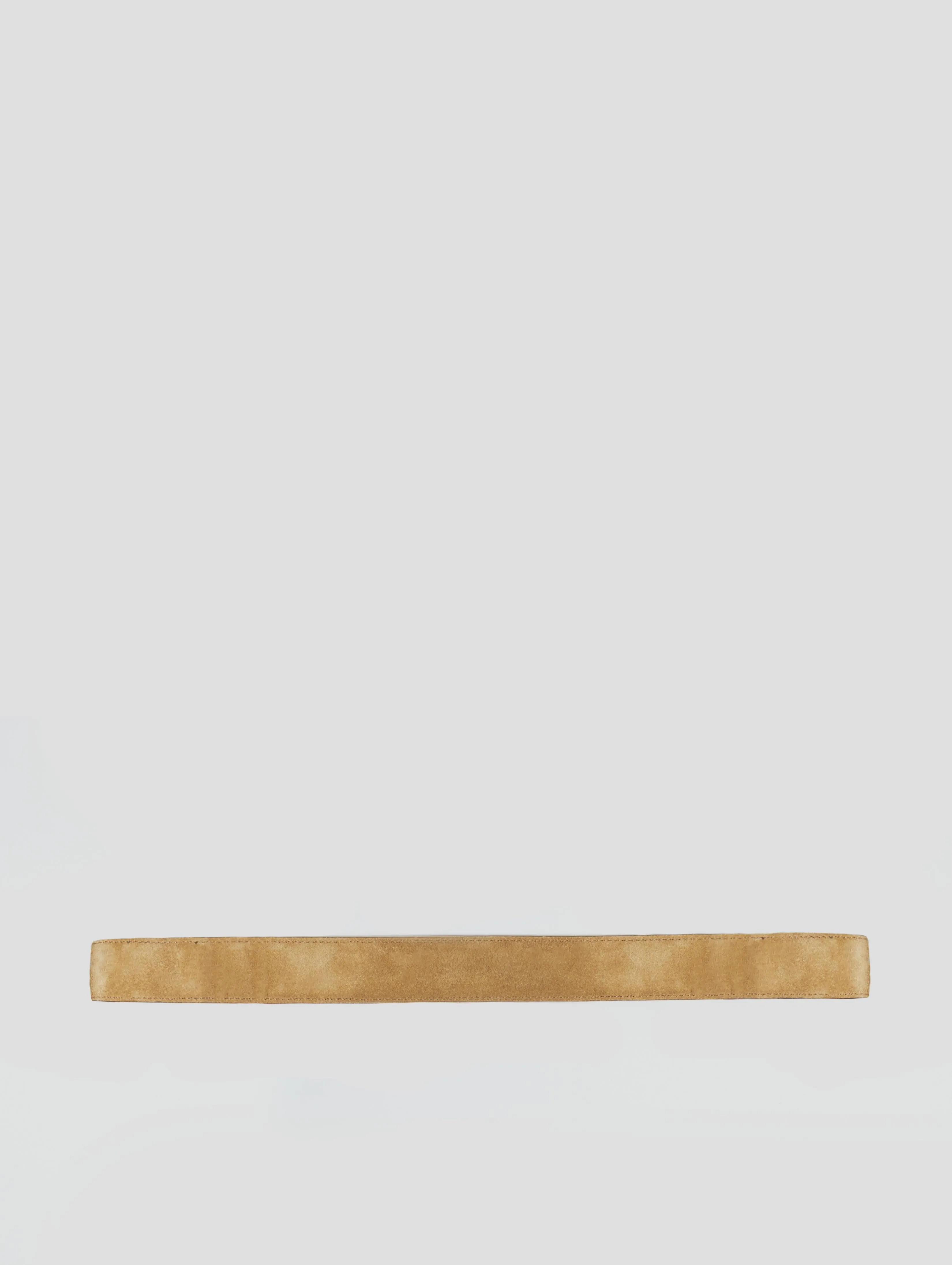 CAVALIERE MODERN WESTERN BELT IN TOBACCO SUEDE