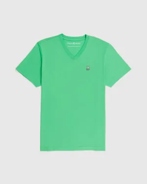 Classic V-Neck Tee Kelly Green