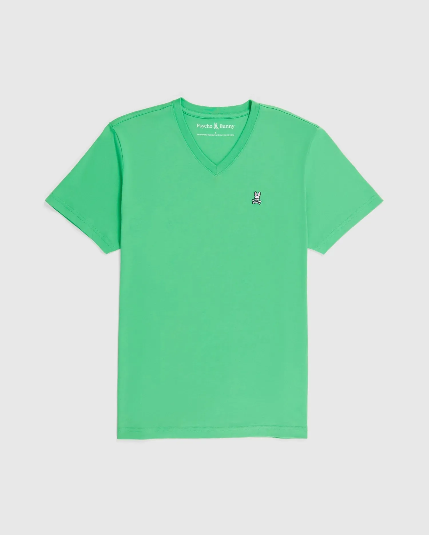 Classic V-Neck Tee Kelly Green
