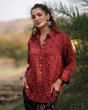 Cleodora Modal Silk Shirt