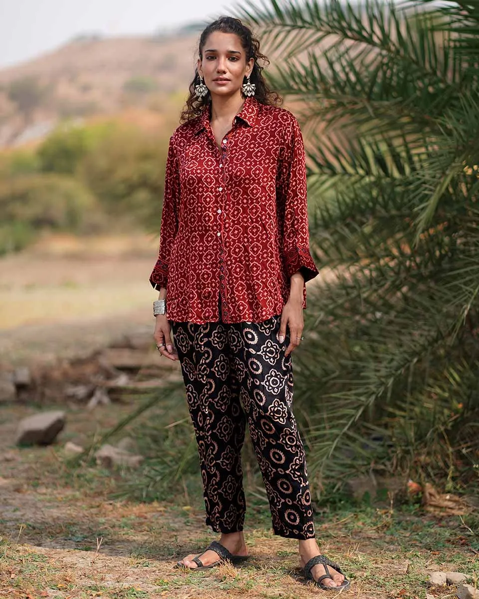 Cleodora Modal Silk Shirt