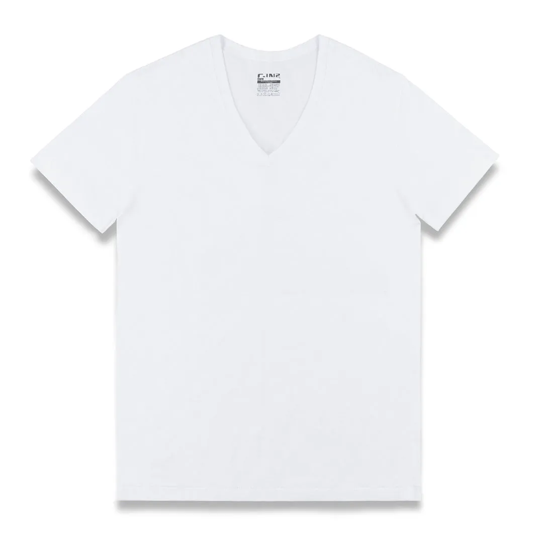 Core V-Neck T-Shirt White