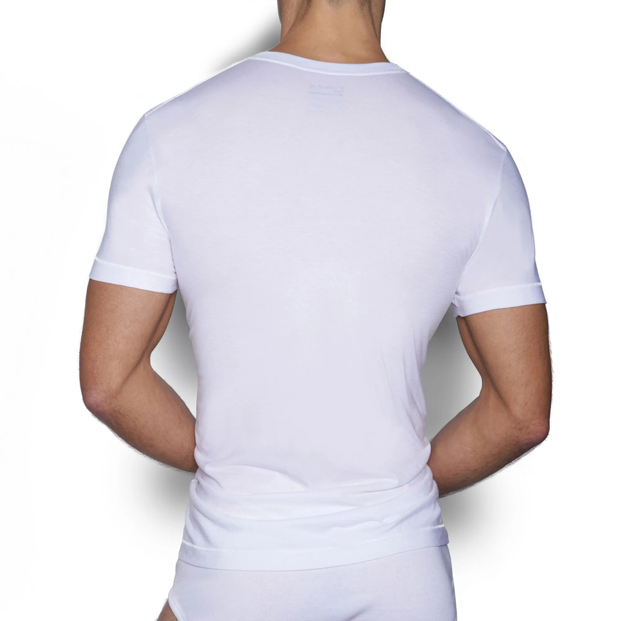 Core V-Neck T-Shirt White