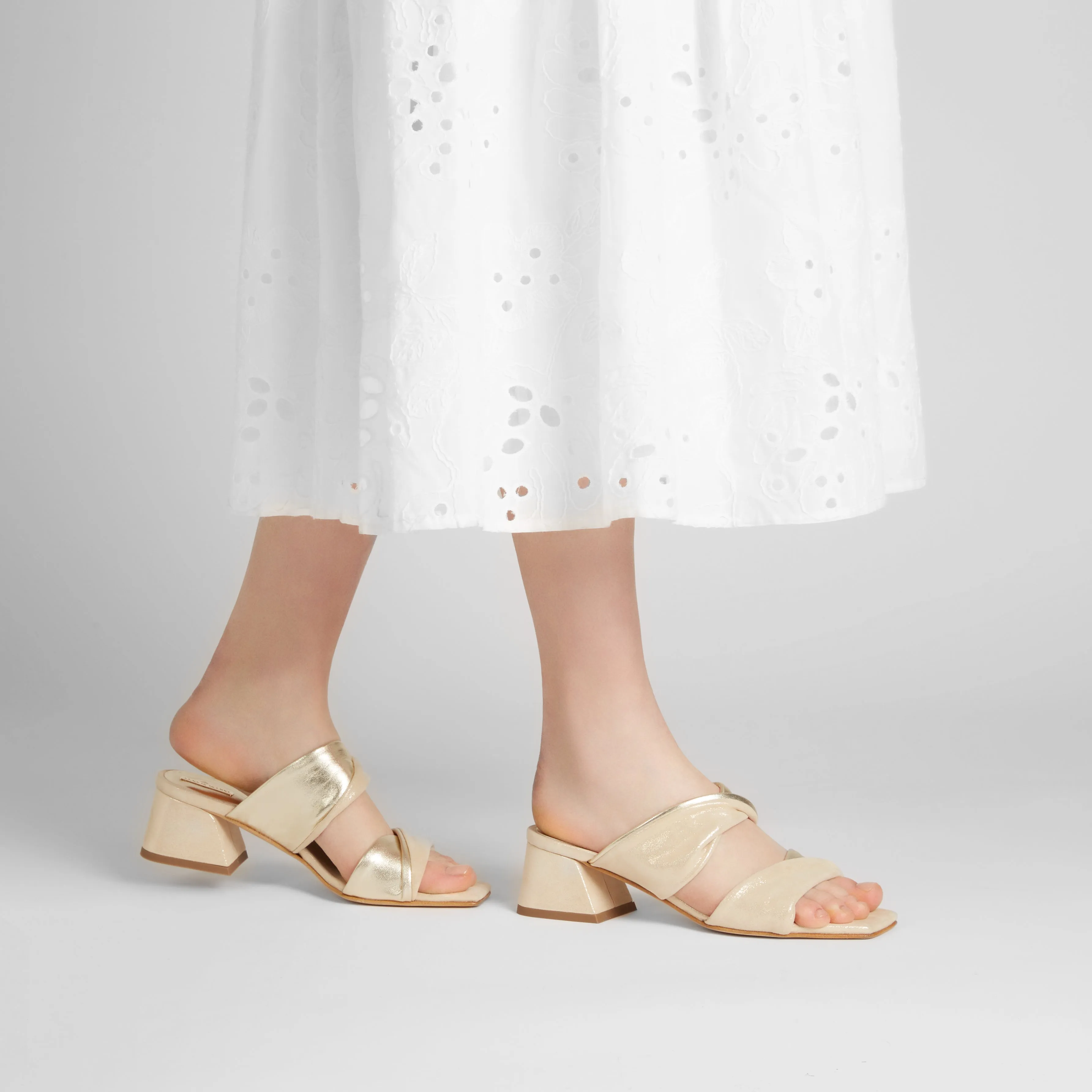 Corissa Gold Sandals