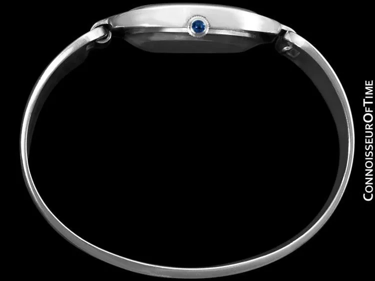 Corum "Love Bond" Ladies Vintage Bangle Bracelet Watch - Sterling Silver