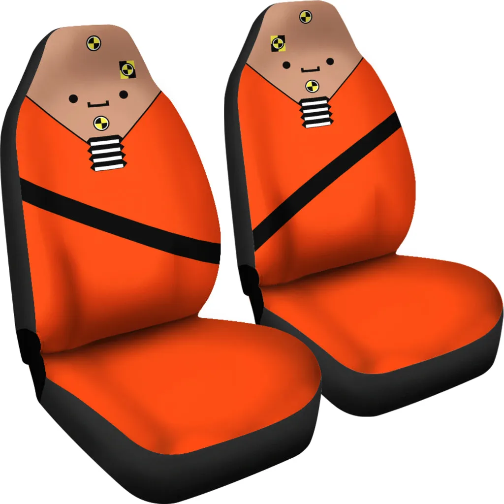 Crash Test Dummies - Car Seat Covers - (Set of 2)