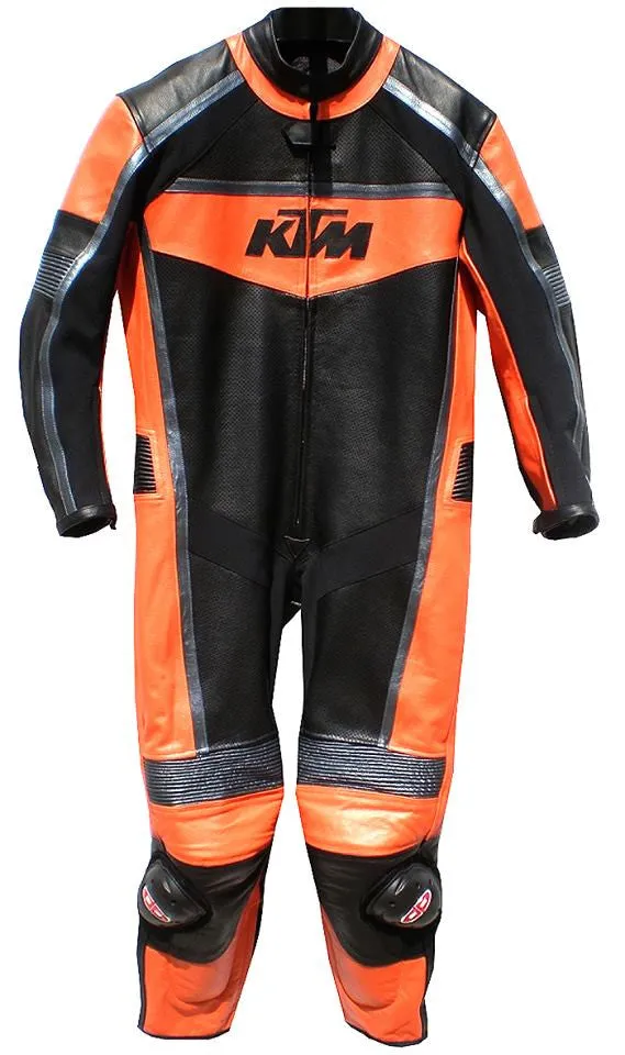 Custom Perrini Fusion Motorcycle Leather Racing Suit with Hump Personal Name and Number