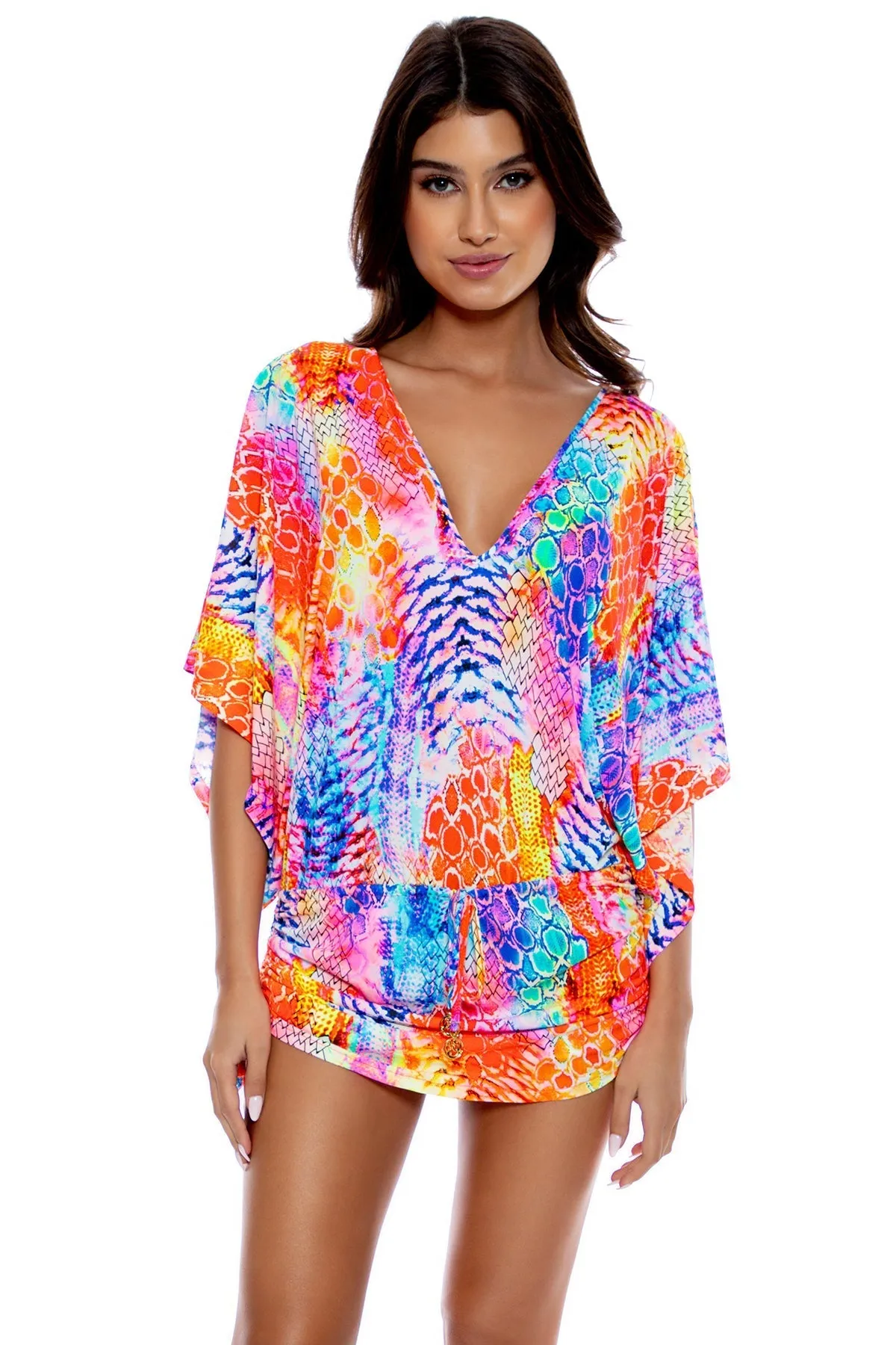 DANCING QUEEN - Cabana V Neck Dress