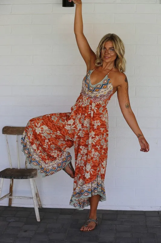 DELLA MIX PRINT JUMPER
