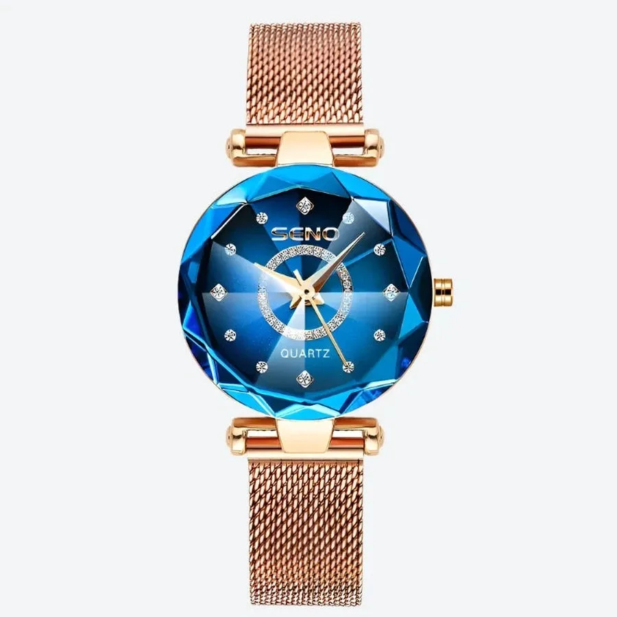 Elegant Crystal Wrist Watches