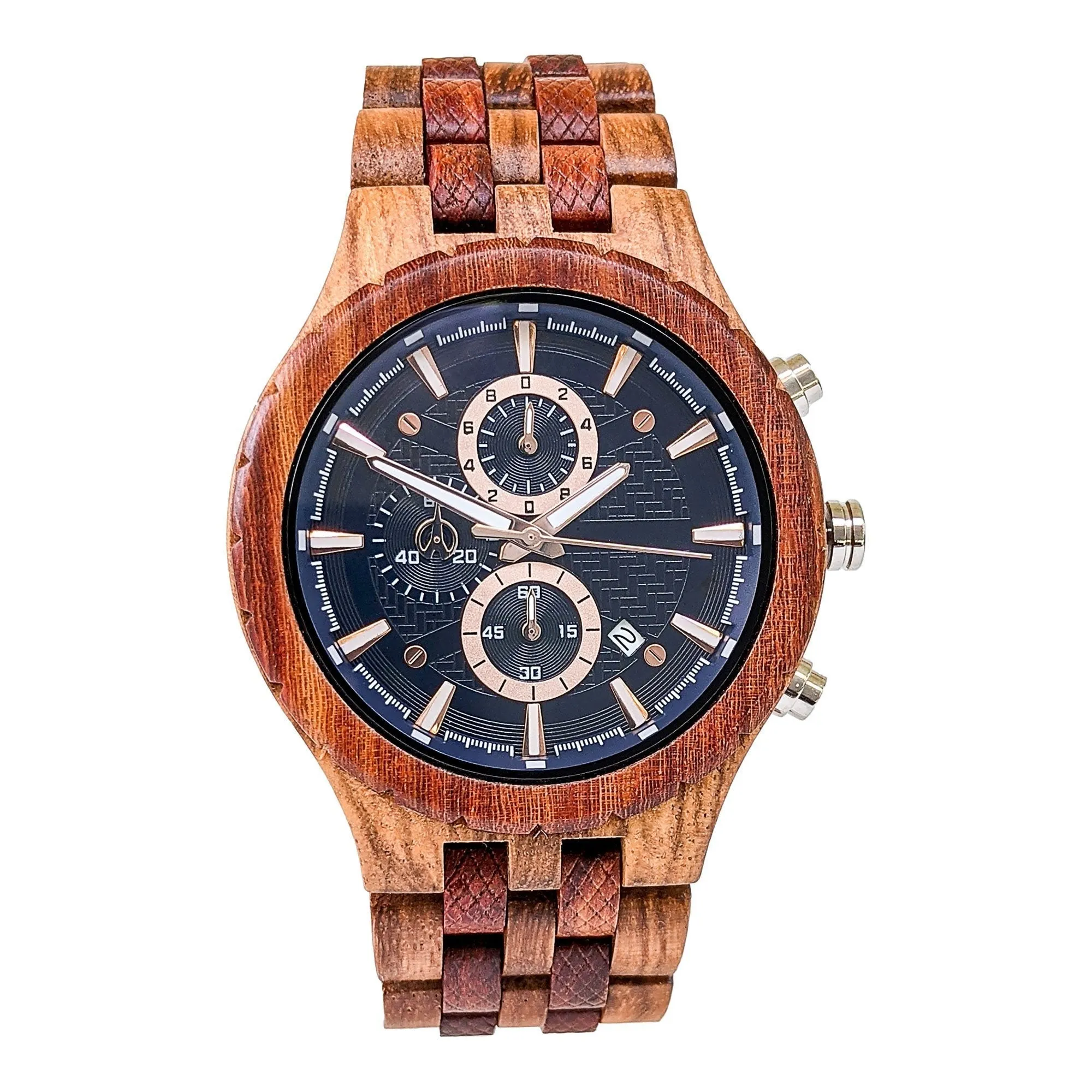 Groomsmen Set of 5 Wooden Watch Zebra | Gracil