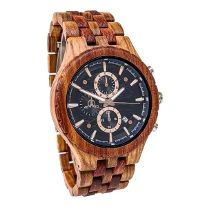 Groomsmen Set of 5 Wooden Watch Zebra | Gracil