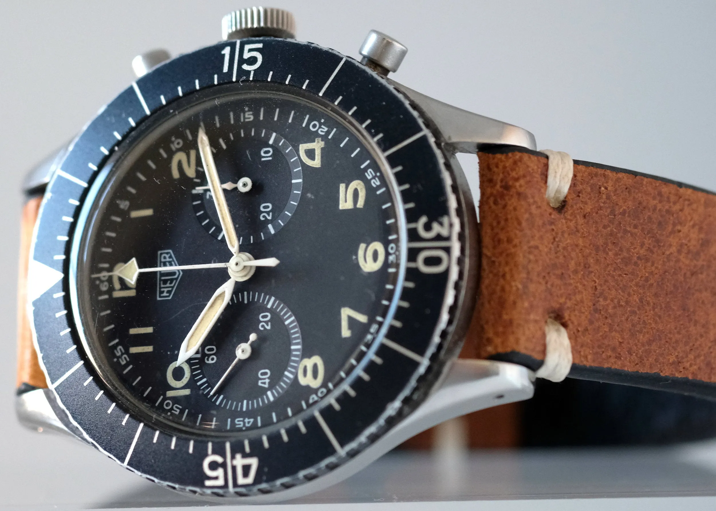 Heuer Bundeswehr Chronograph SG 1550