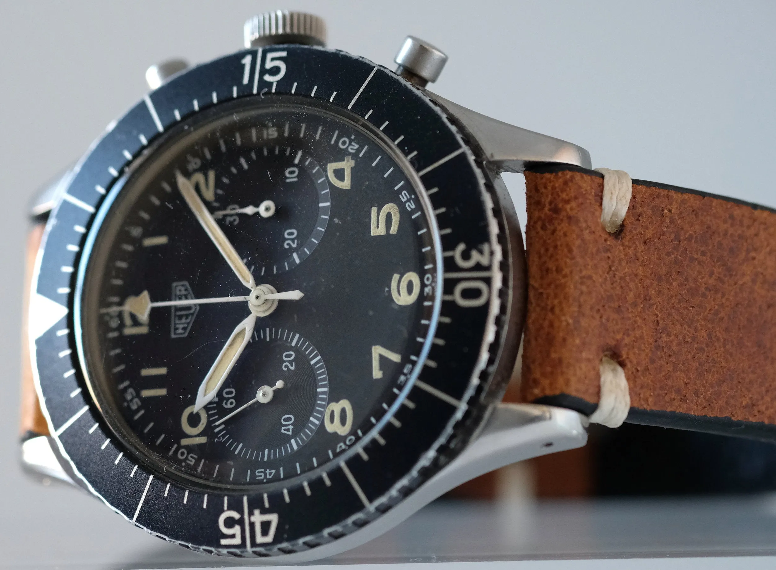 Heuer Bundeswehr Chronograph SG 1550