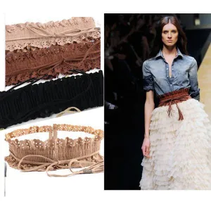 Hollow Fringed Belt
