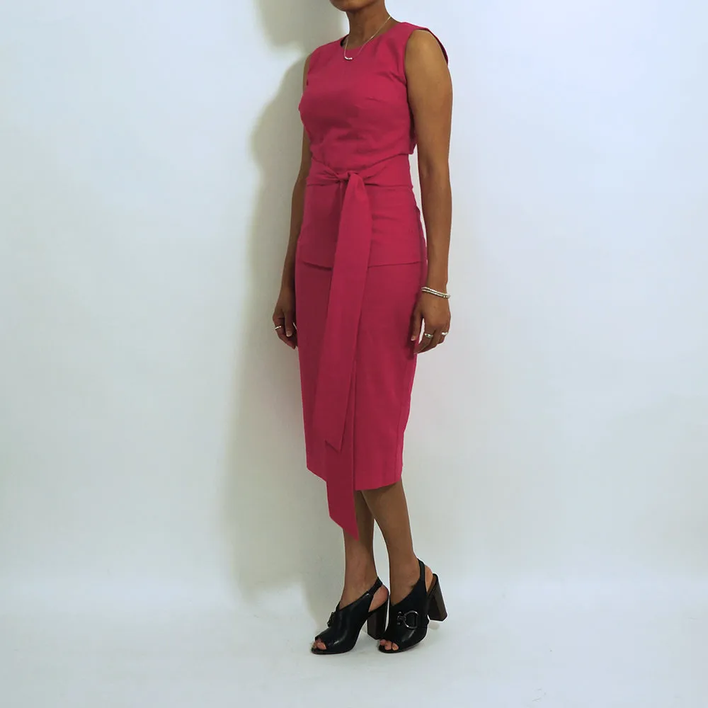Hot Pink Fabric Belt | ALPHONSINA