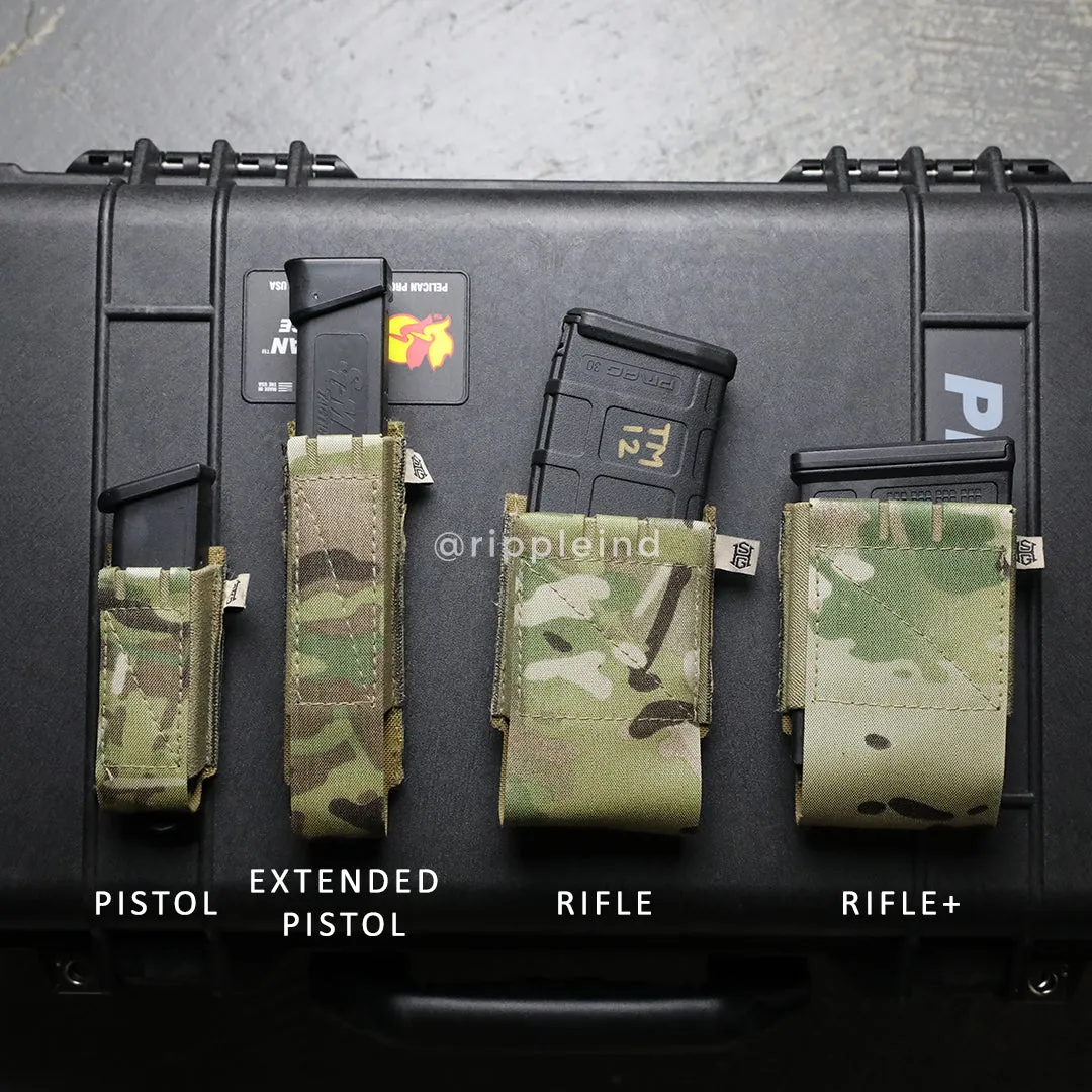 HSGI - Multicam Black - Elastic Extended Pistol Mag Pouch