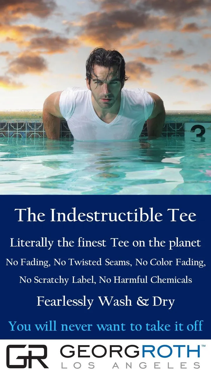 Indestructible Tee Short Sleeve in Navy