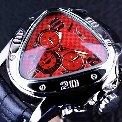 JARAGAR 516 Triangle Design Automatic Mechanical Watches