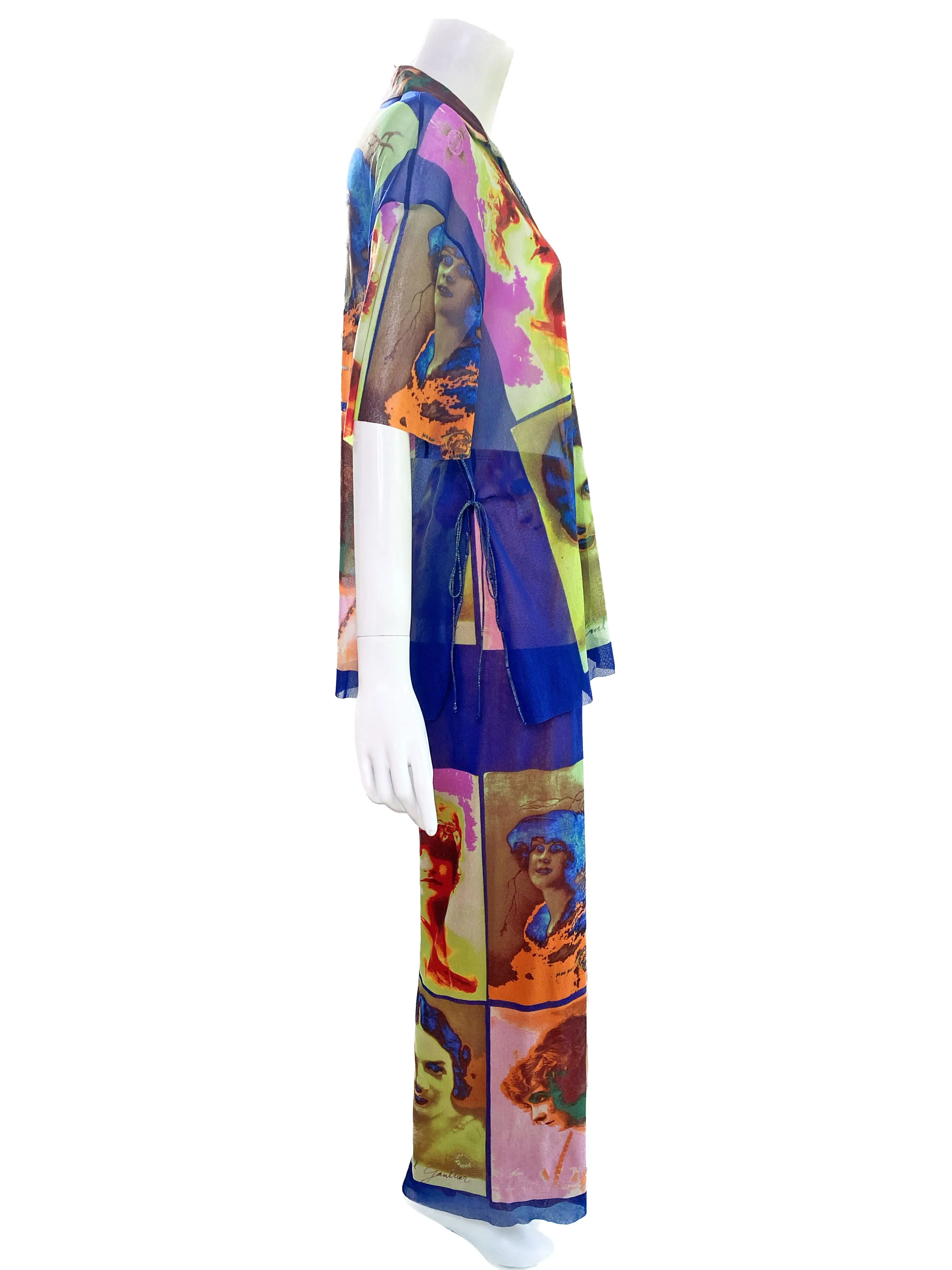 Jean Paul Gaultier Soleil 1990s Portrait Print Set