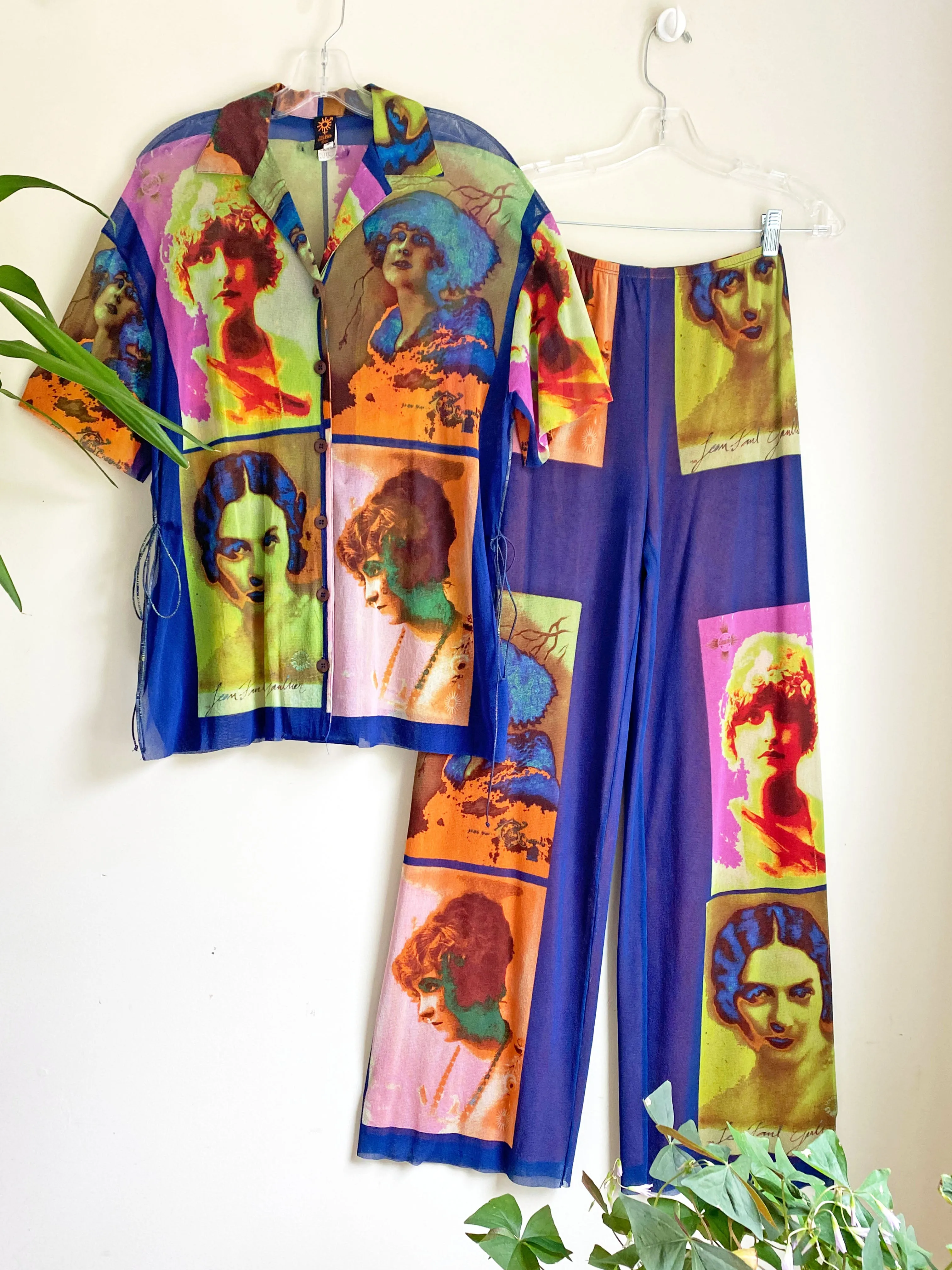 Jean Paul Gaultier Soleil 1990s Portrait Print Set