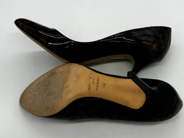 JIMMY CHOO 39/7.5 ANIMAL SHOES