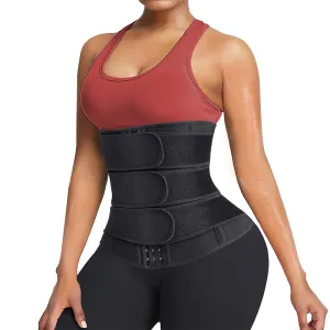 Junlan Women Workout Trimmer with Three Belts Control