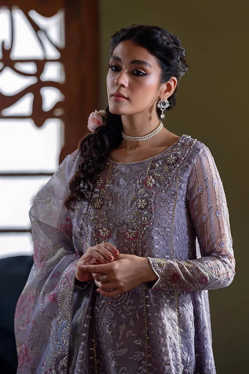 KAMDAANI By Mushq Embroidered Organza 3 Piece Unstitched Suits  EIRA